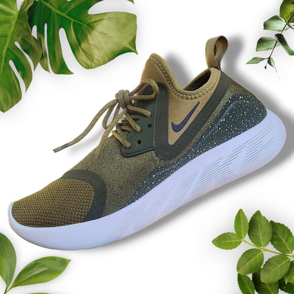 Nike Lunarcharge in Camper Green, sz 9.5 - Picture 1 of 9